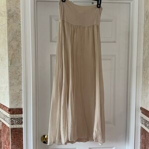 Elena Baldi Silk maxi skirt